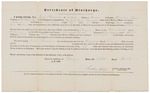 Certificate of Discharge - Harreman, Joab by Nathan Ellis Jr.